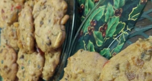 My Grandma's Fruitcake Cookies