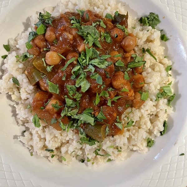 Vegetarian Chickpea Curry with Turnips