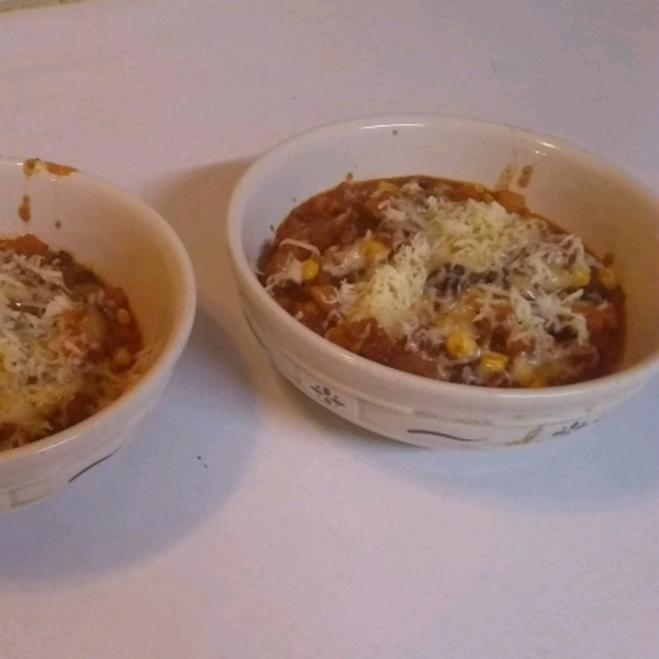 Tex-Mex Turkey Chili with Black Beans, Corn and Butternut Squash
