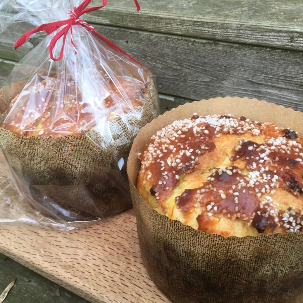 Orange and Saffron Panettone