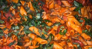 Smoked Sausage & Mushroom Pasta Marinara