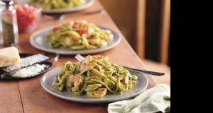 Sweet Pea Pesto Pasta