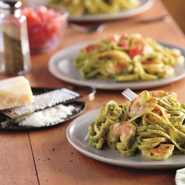Sweet Pea Pesto Pasta