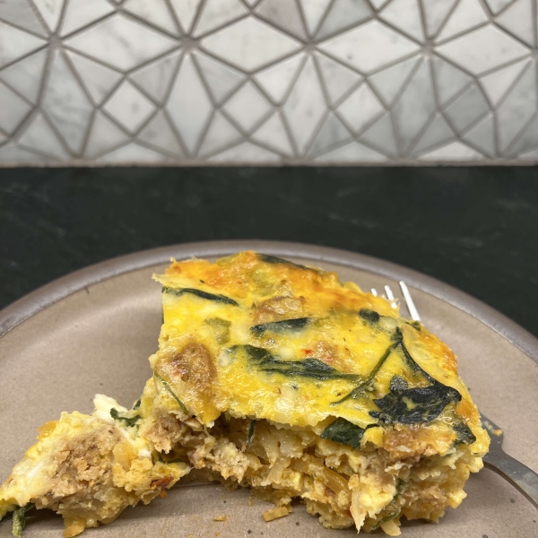 Fast and Fabulous Egg and Cottage Cheese Casserole