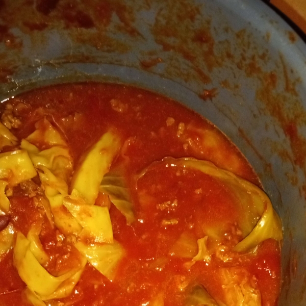 Cabbage Beef Soup