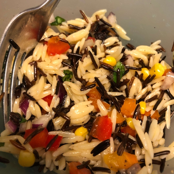 Orzo and Wild Rice Salad