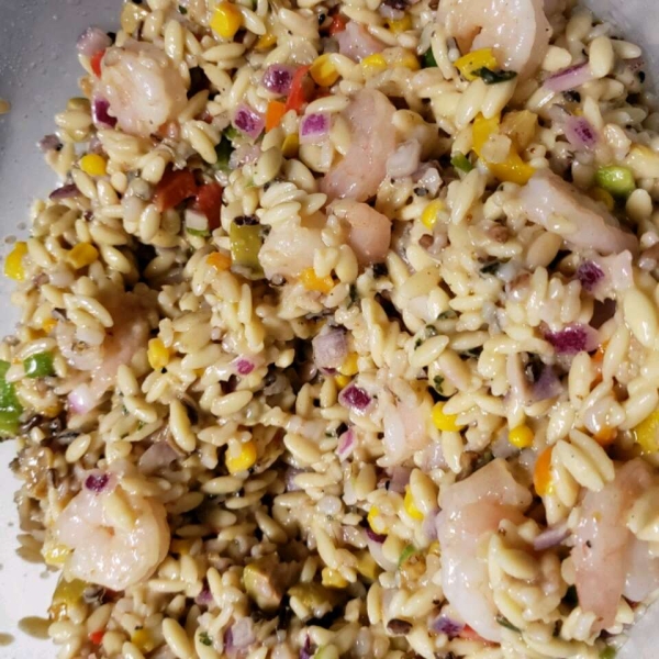 Orzo and Wild Rice Salad