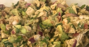 Avocado Chicken Lettuce Wraps