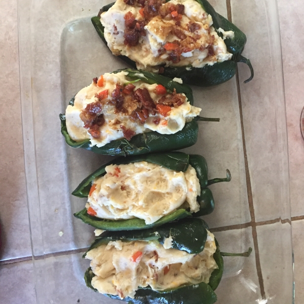 Potato-Stuffed Poblanos Reverse Potato Skins
