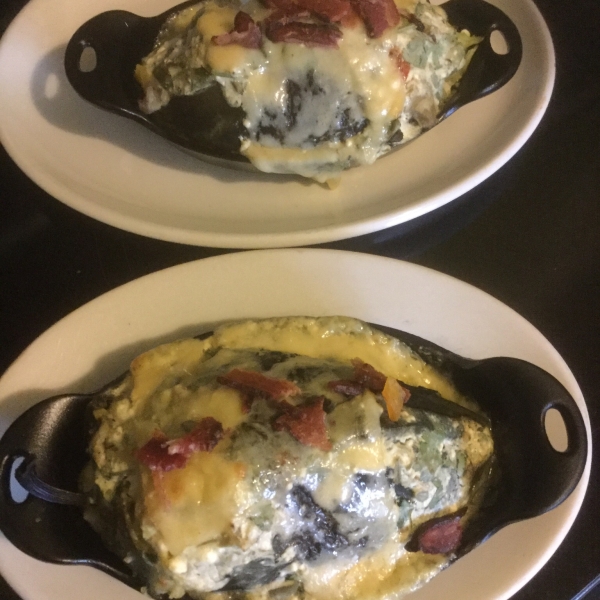 Potato-Stuffed Poblanos Reverse Potato Skins