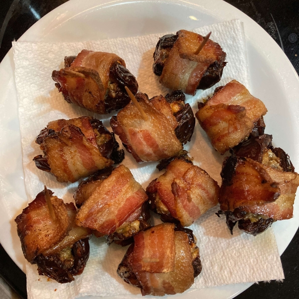 Bacon-Wrapped Dates