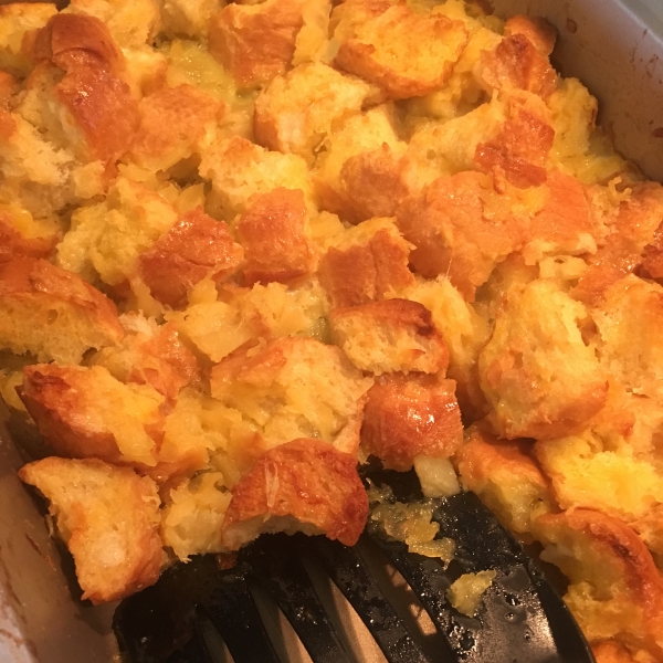 Mom's Pineapple Bread Pudding