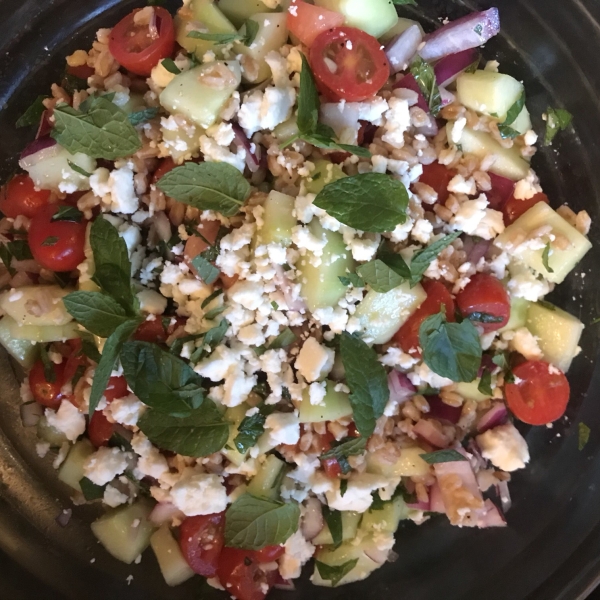 Greek Farro Salad