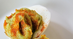 Guacamole Deviled Eggs