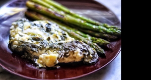 Keto Baked Spinach-Artichoke Chicken Breasts