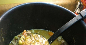 New Mexico Green Chile Brisket Stew