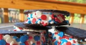 Chocolate Wafer Ice Cream Sandwiches