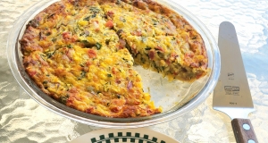 Zucchini, Corn, and Tomato Pie