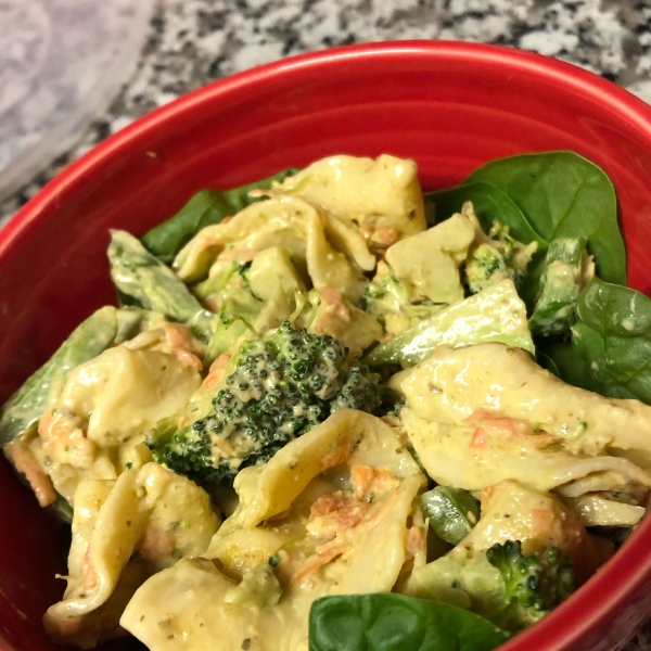 Tortellini Pesto Salad