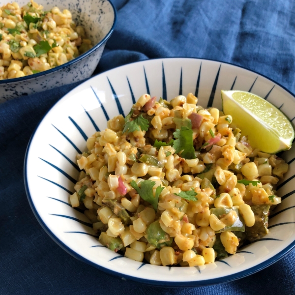 Spicy Fresh Corn Salad
