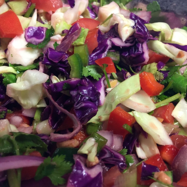 Cabbage Pico de Gallo