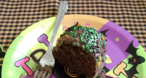 Hot Water Chocolate Cake