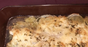 Cheesy Baked Fish