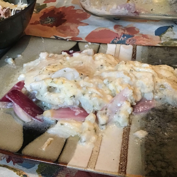 Cheesy Baked Fish