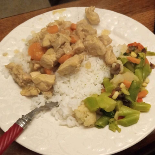 Coconut Chicken Stir Fry