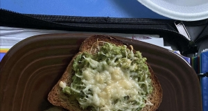 Avocado Toast with Grilled Cheese