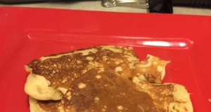 Light and Airy Peanut Butter Pancakes