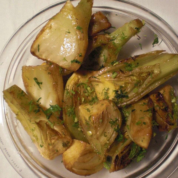 Pan-Fried Fennel