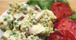 Curry Chicken Pasta Salad