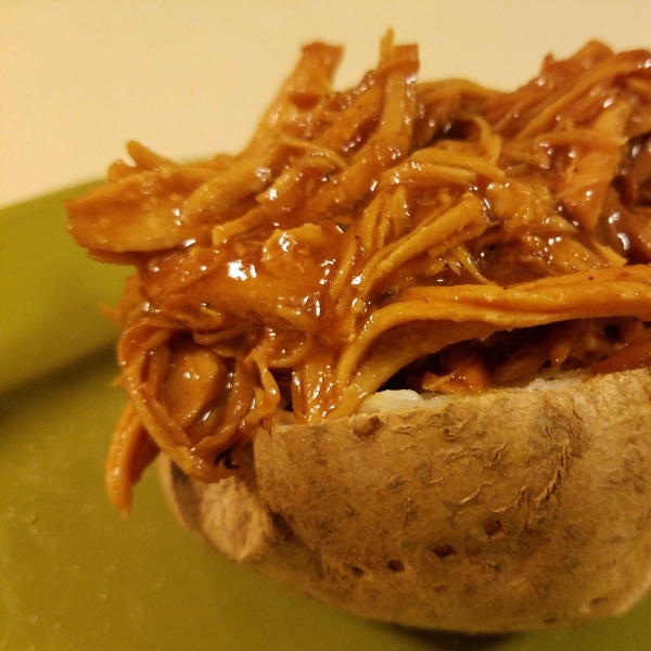 Zesty Slow Cooker Chicken Barbecue