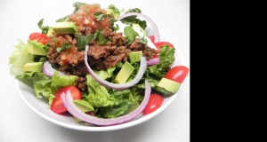 Easy Keto Taco Salad Bowl for 2