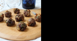 Baked Lamb Meatballs