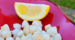 Grilled Bay Scallops