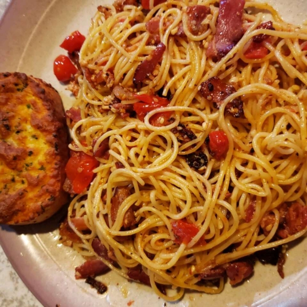 Spaghetti with Bacon