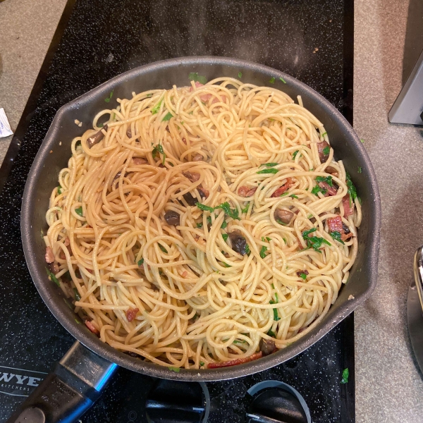 Spaghetti with Bacon