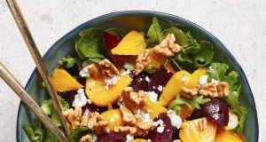 Baby Beet Salad with Walnuts