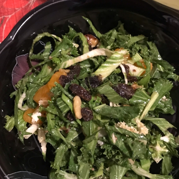 Honey-Ginger Kale Salad