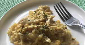 Slow Cooker Cheesy Chicken and Rice