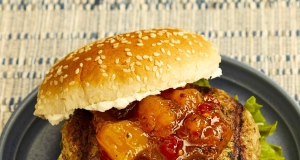 Grilled Lamb Burgers