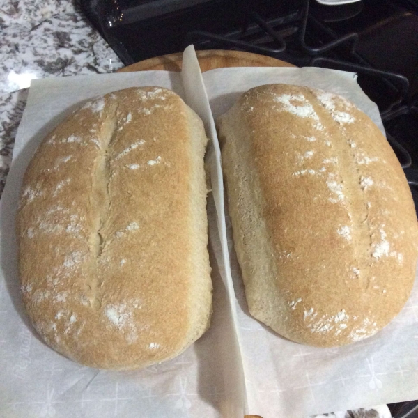 Rustic Whole Wheat Bread