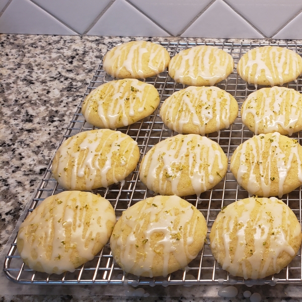 Spring Lime Tea Cookies