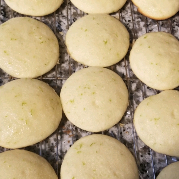 Spring Lime Tea Cookies