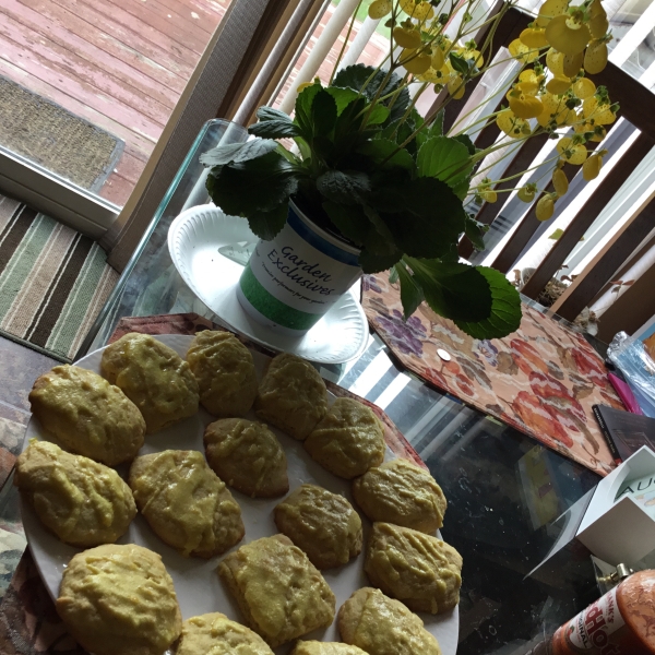 Spring Lime Tea Cookies