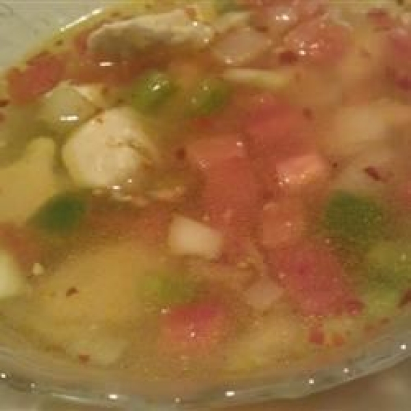 Spicy Chicken Soup