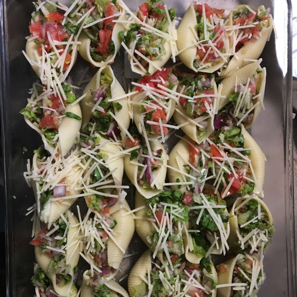 Salad Stuffed Shells