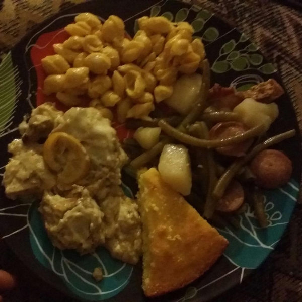 Chicken with Buttery Lemon Cream Sauce
